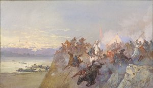 Khan Kuchum birliklerinin son yenilgisi. 1598, 1891.