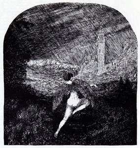Romantizm. Sembolist dergi Vesy The Balance, 1905