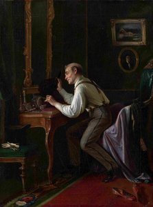 Tuvalet Masasında, 1872 by Nikolai Yakovlevich Gribkov