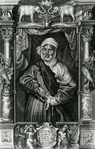 Abu l-Hasan Ali, also called Muley Hacén, 1535  by Nikolaus van der Horst