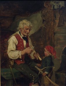İsimsiz (tuval üzerine yağlı boya) by Nils Bergslien