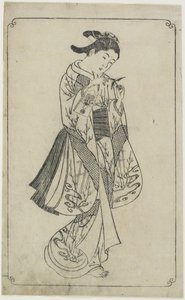 (ಕೋರ್ಟೆಸನ್ ಹೋಲ್ಡಿಂಗ್ ಎ ಬ್ಯಾಟಲ್‌ಡೋರ್), 1739 ಟರ್ಕ್