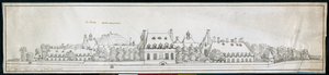St Louis Hastanesi, c.1677 (kağıt üzerine kalem ve mürekkep)
