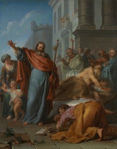 Büyük Aziz James Mucizeleri, 1726. by Noël Nicolas Coypel