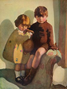 Ian ve Biberiye, c1923 by Norah Neilson Gray