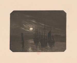 Mehtaplı Bir Liman by Norbert Goeneutte