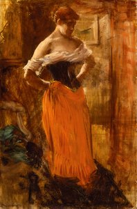 La Toilette (tuval üzerine yağlı boya)