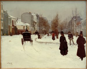 Boulevard de Clichy kar altında