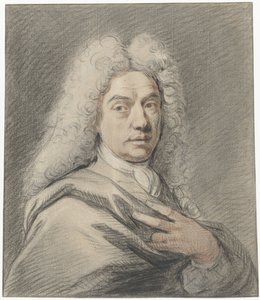 Norbert van Bloemen'in kendi portresi by Norbert van Bloemen