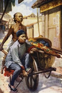 Çin: Bir el arabası (renkli taş) by Norman Hardy