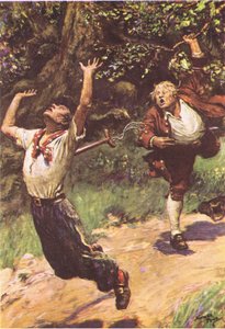 MacDonald 1947 (renkli taş) tarafından yayınlanan Treasure Island