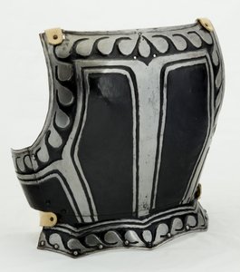 Arka plaka, c.1580 (modern deri ile boyanmış çelik) by North German School