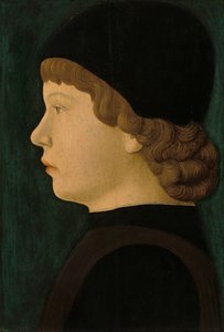 Bir Çocuğun Profil Portresi by North Italian 15th Century