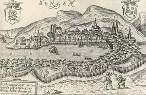 Bergen şehri by Norwegian School