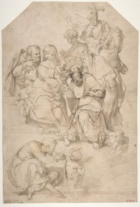 Magi'nin Hayranlığı, 1500-1571 by Nosadella