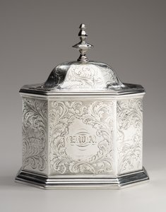 Çay tenekesi, 1845 by Obadiah Rich