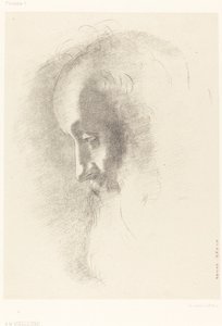 yaşlılığa by Odilon Redon