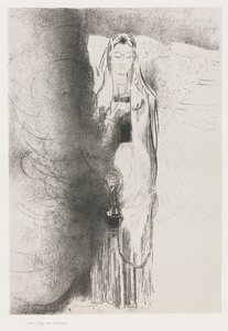 Ve Melek Buhurdanı Aldı by Odilon Redon