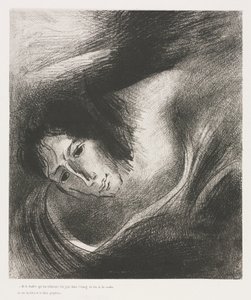 Ve Onları Aldatan İblis, Canavarın ve Sahte Peygamberin Bulunduğu Ateş ve Kükürt Gölüne Atıldı. by Odilon Redon