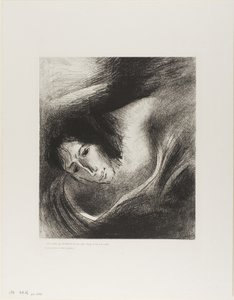 Ve Onları Kandıran İblis, Canavar ve Sahte Peygamberin Bulunduğu Ateş ve Kükürt Gölüne Atıldı, levha 10/12 by Odilon Redon