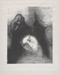 Antoine: "Bütün bunların amacı ne?" by Odilon Redon