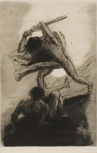 Kabil ve Habil by Odilon Redon