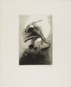 Kabil ve Habil by Odilon Redon