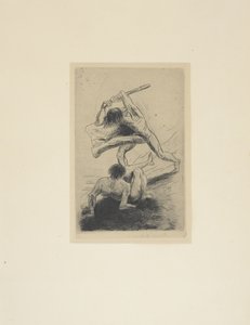 Kayin ve Habil by Odilon Redon