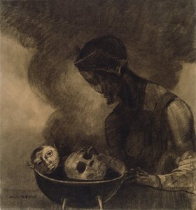 Büyücünün Kazanı by Odilon Redon
