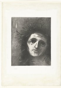 Christus Christ (nesne üzerindeki başlık) by Odilon Redon