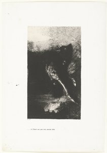 Yeşil gözlü Chimera, çığlık atıyor, dönüyor ...la Chimère aux yeux verts, tournoie, aboie (nesne üzerindeki başlık) Tentation de Saint-Antoine (1) (dizi adı) Aziz Anthony