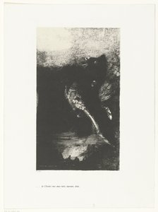 Yeşil gözlü Chimera, çığlık atıyor, dönüyor ...la Chimère aux yeux verts, tournoie, aboie (nesne üzerindeki başlık) Tentation de Saint-Antoine (1) (dizi adı) Aziz Anthony