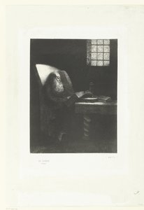 Okuyucu Le Liseur (nesne üzerine başlık) Rodolphe Bresdin