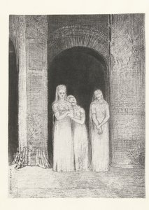 Rahibeler bekliyordu fahişeler bekliyor La Nuit (dizi adı) Gece (dizi adı) by Odilon Redon