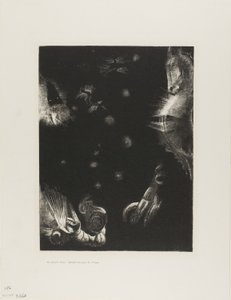Okyanusun Ülkelerinde Farklı Halklar Yaşıyor, plaka 23 / 24 by Odilon Redon