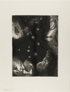 Okyanusun Ülkelerinde Farklı Halklar Yaşıyor, plaka 23 / 24 by Odilon Redon
