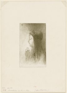 Ferdinand Hérold tarafından Chevaleries duygusalları için ön yazı by Odilon Redon