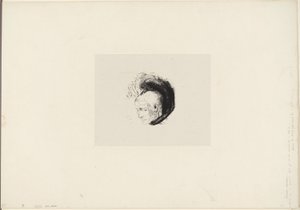 André Mellerio tarafından Resimdeki İdealist Hareket için Ön Eser by Odilon Redon