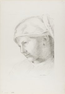 Kız by Odilon Redon