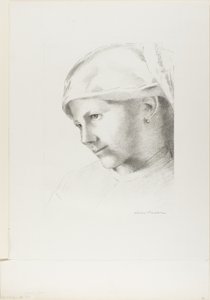 Kız by Odilon Redon