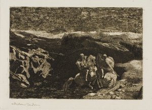 Savaşta Atlılar by Odilon Redon