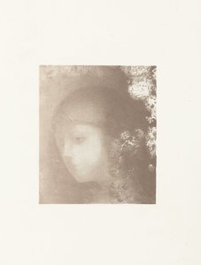 Kinderhoofd bloemen ile tanıştı Çocuğun kafası çiçeklerle by Odilon Redon