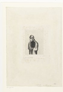 Kleine prelat Küçük Prelate (nesne üzerindeki başlık) by Odilon Redon