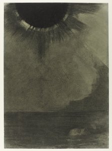 Le Noyé Ay ışığında suda boğulma by Odilon Redon