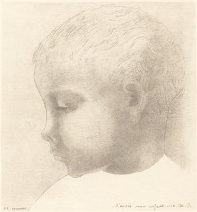 Mon Enfant (Çocuğum) by Odilon Redon
