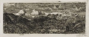 Dağ Manzarası by Odilon Redon