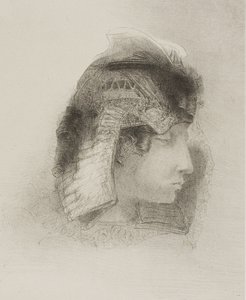 Öpücüklerim Kalbinde Eriyecek Meyve Tadına Sahip!... Beni Küçümsüyorsun! Elveda!, plaka 4 / 24 by Odilon Redon