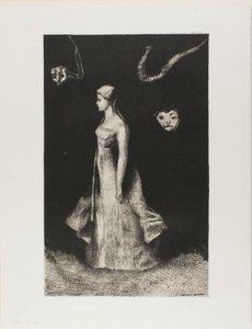 takıntı by Odilon Redon