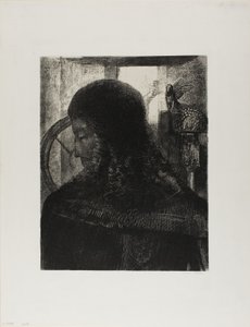 eski şövalye by Odilon Redon