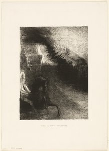 Ayaltı Dünyasının Hacısı, plaka 5 / 6 by Odilon Redon